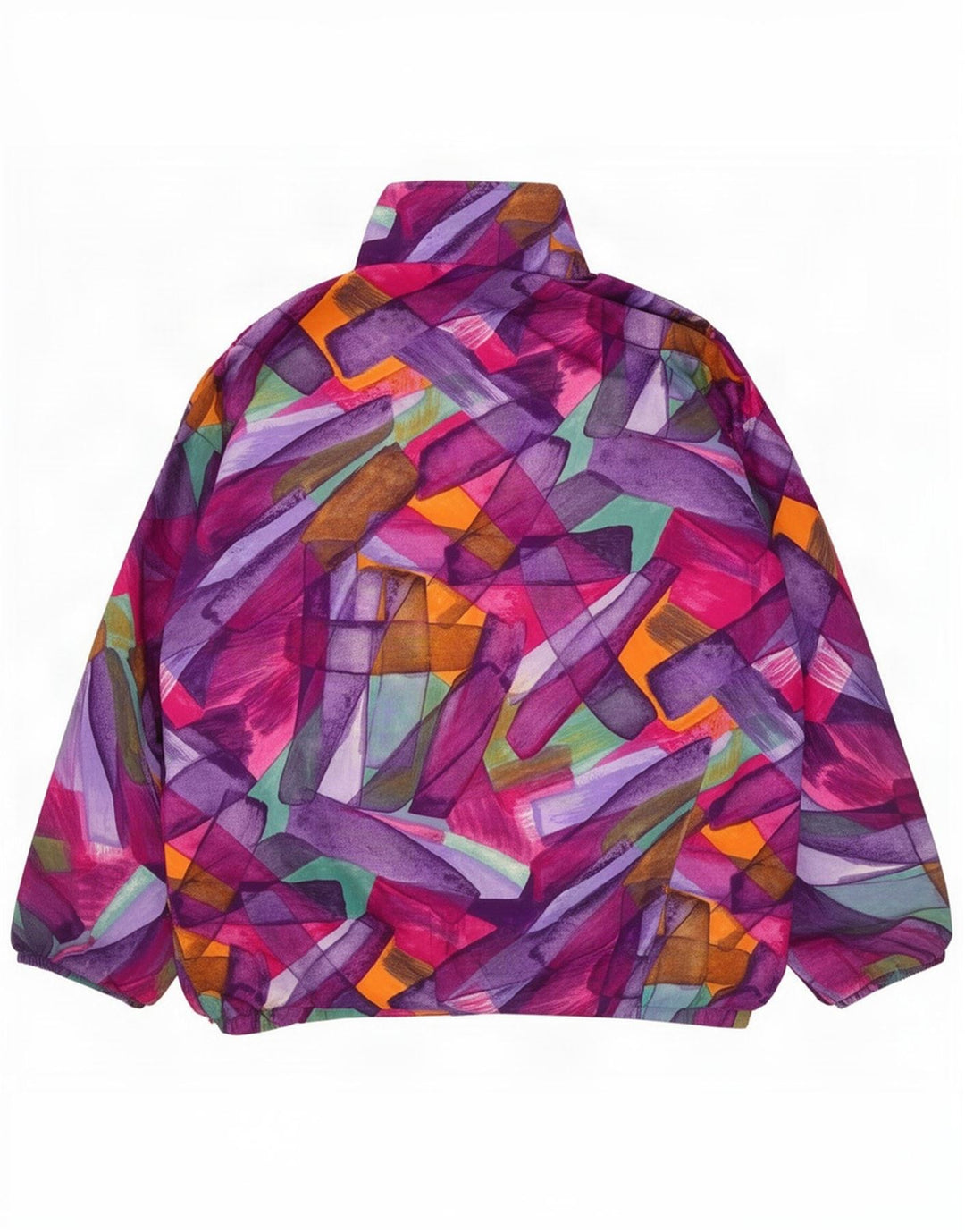 Gonso Haut de Survêtement Pull Femme UK 22 3XL Multicolore Géométrique
