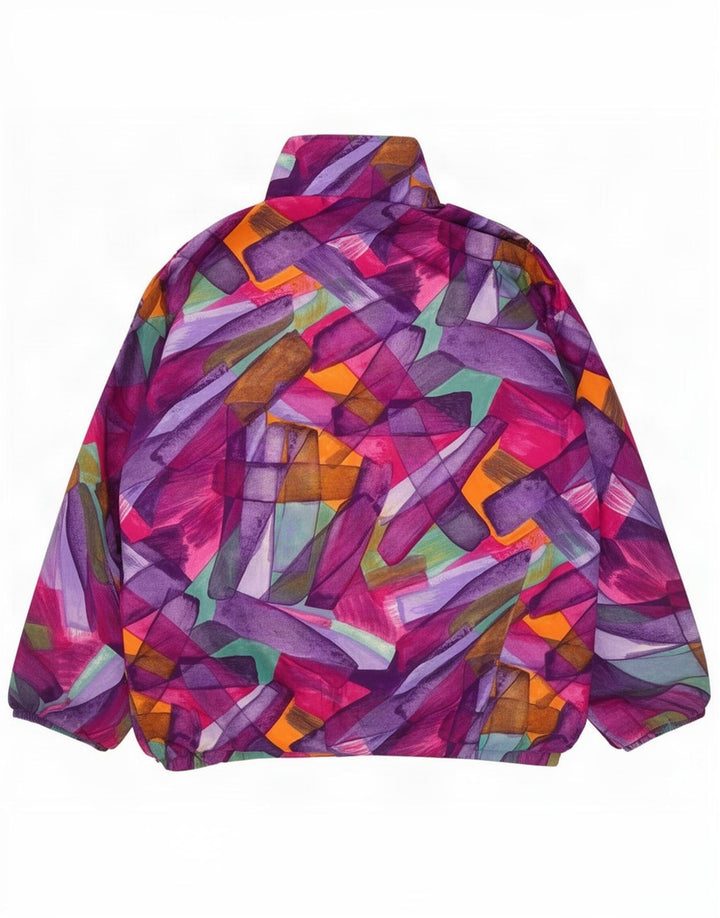 Gonso Haut de Survêtement Pull Femme UK 22 3XL Multicolore Géométrique