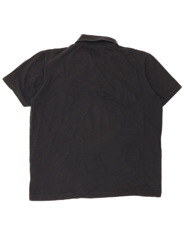 Woolrich Polo Homme Large Noir Coton