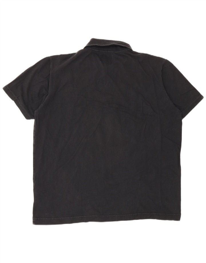 Woolrich Polo Homme Large Noir Coton