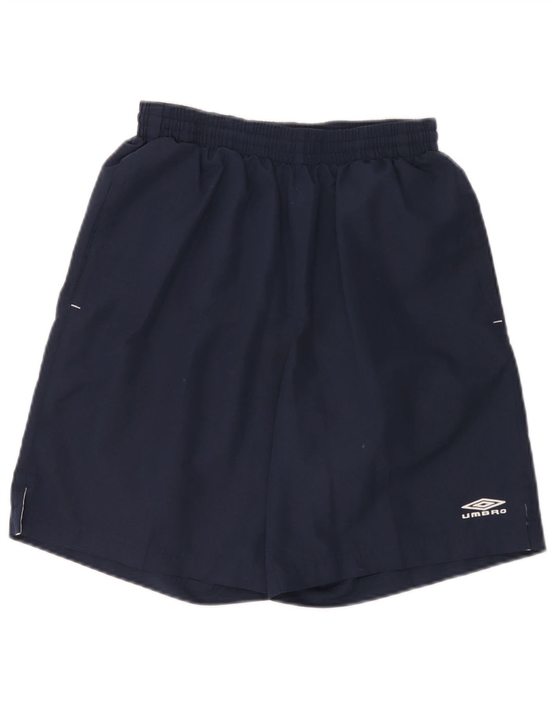 Umbro Short de Sport Homme Petit Bleu Marine Polyester