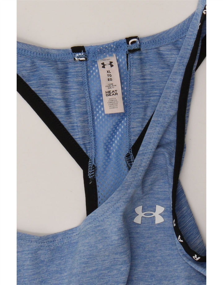 Under Armour Débardeur Graphique Femme UK 18 XL Bleu
