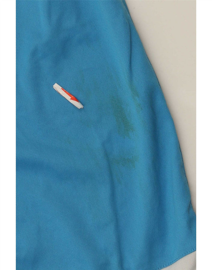 Umbro Short de Sport Large Homme Bleu Colorblock