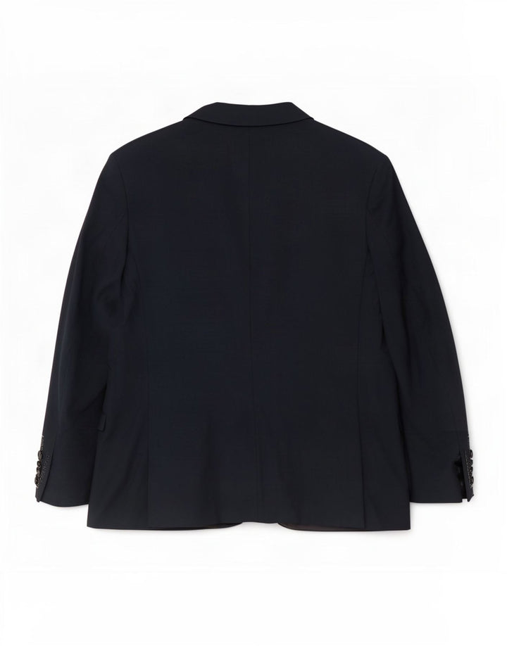 Marks & Spencer Veste blazer sur mesure à 2 boutons pour homme UK 44 2XL Bleu marine