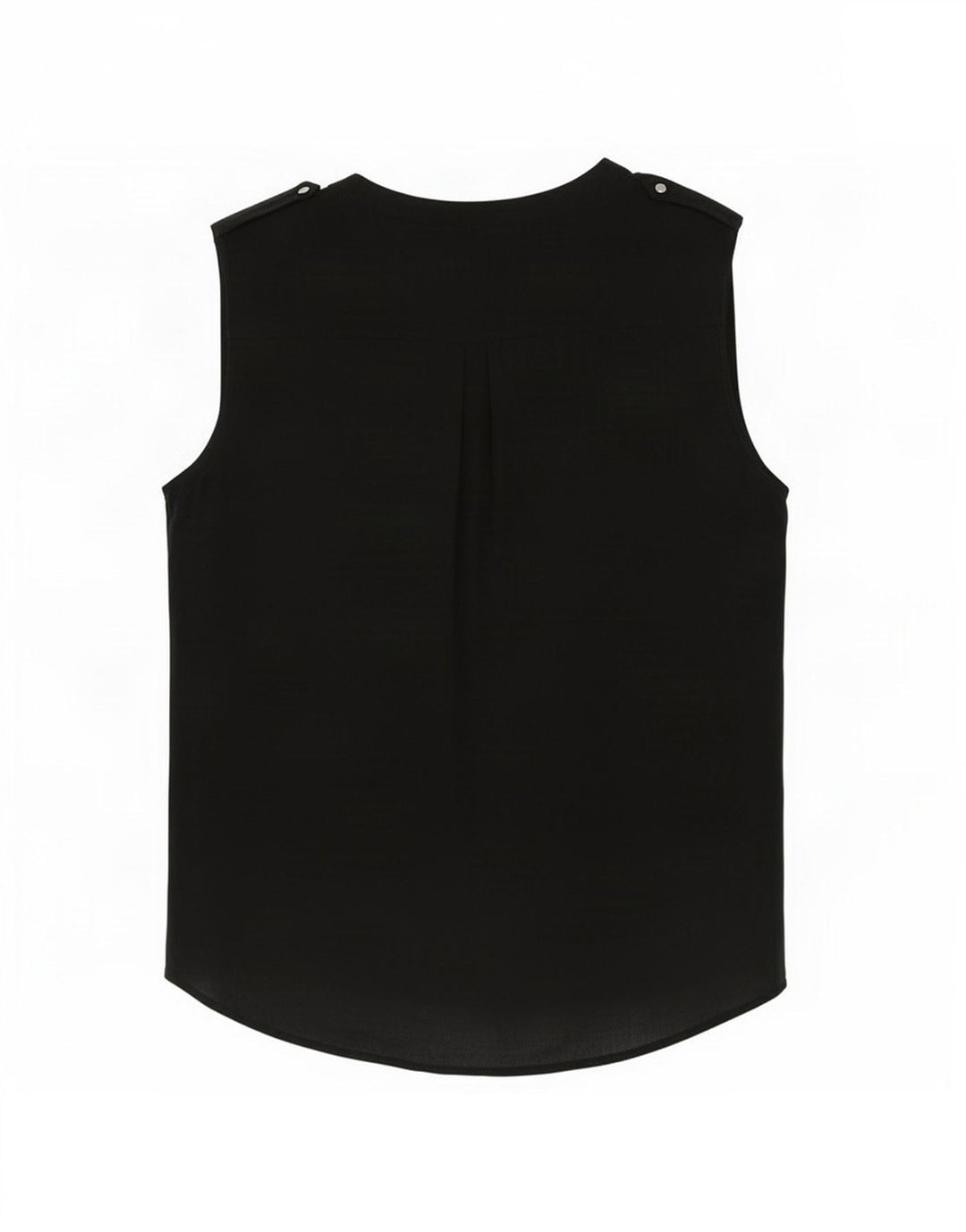 Zara Chemisier sans manches pour femme UK 44 Noir moyen