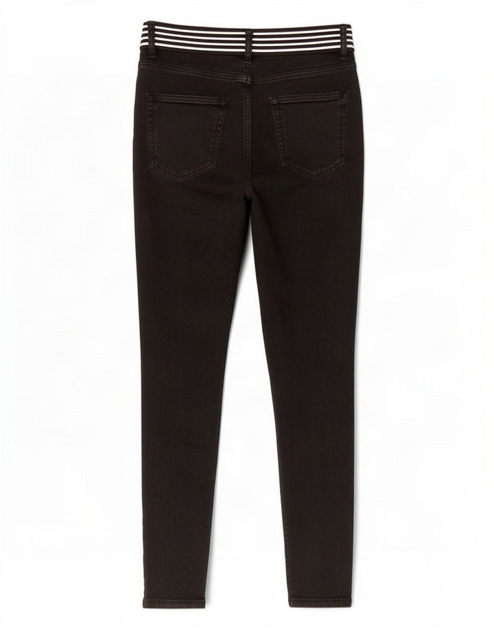 Zara Jean Slim Femme EU 38 Petit W28 L27 Noir