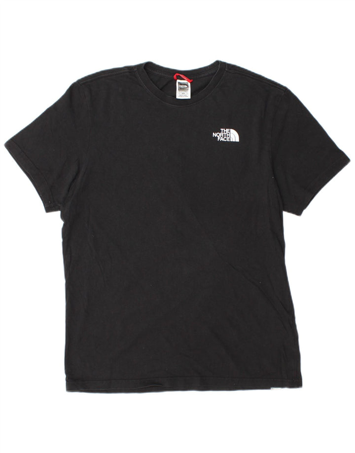 The North Face T-shirt graphique pour homme en coton noir moyen