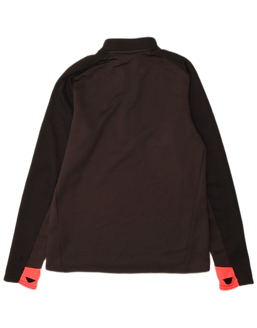 UMBRO Haut de Survêtement Pull à Col Zippé Homme Petit Gris Colorblock