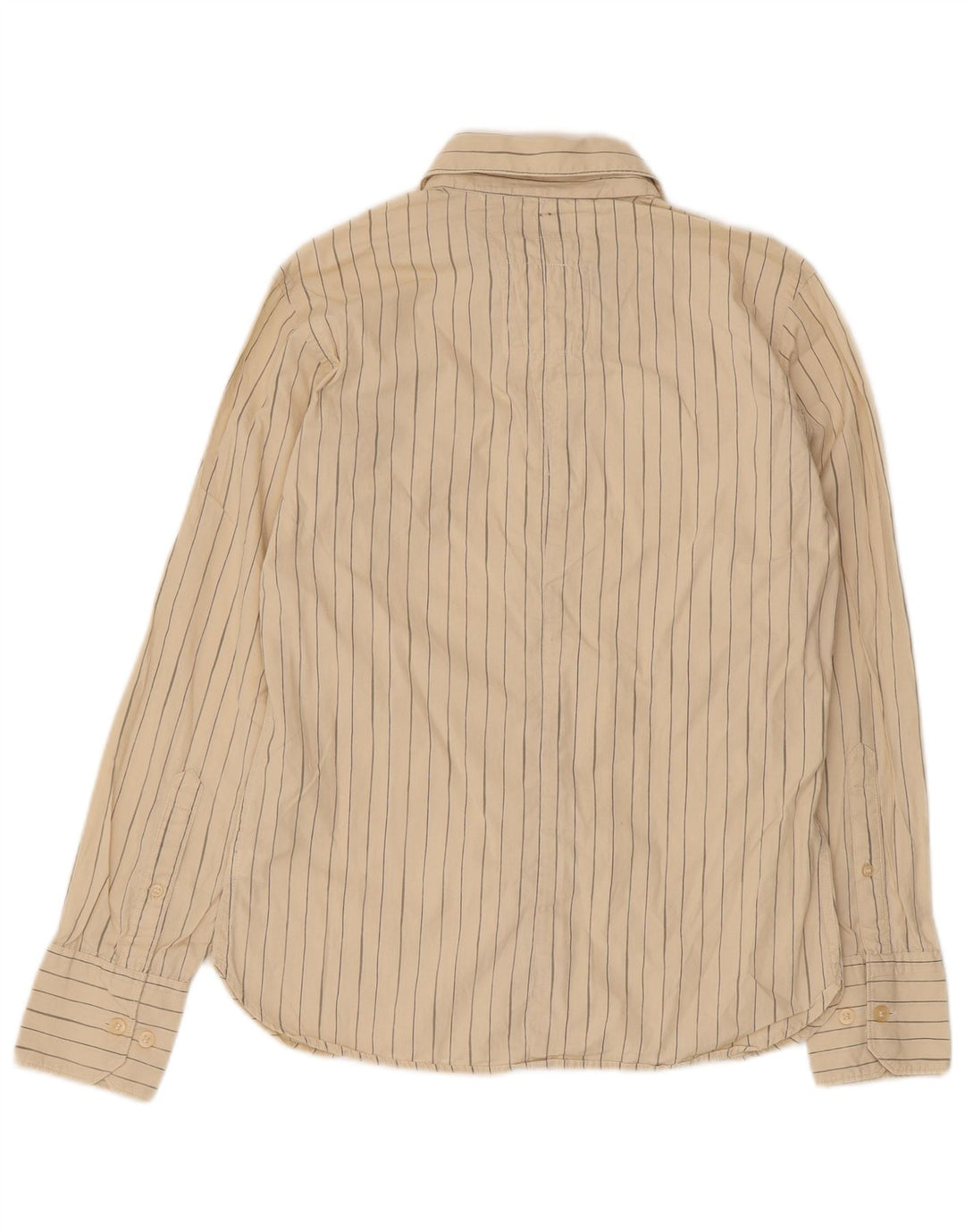 G-Star Chemise graphique en coton à fines rayures beige petit homme