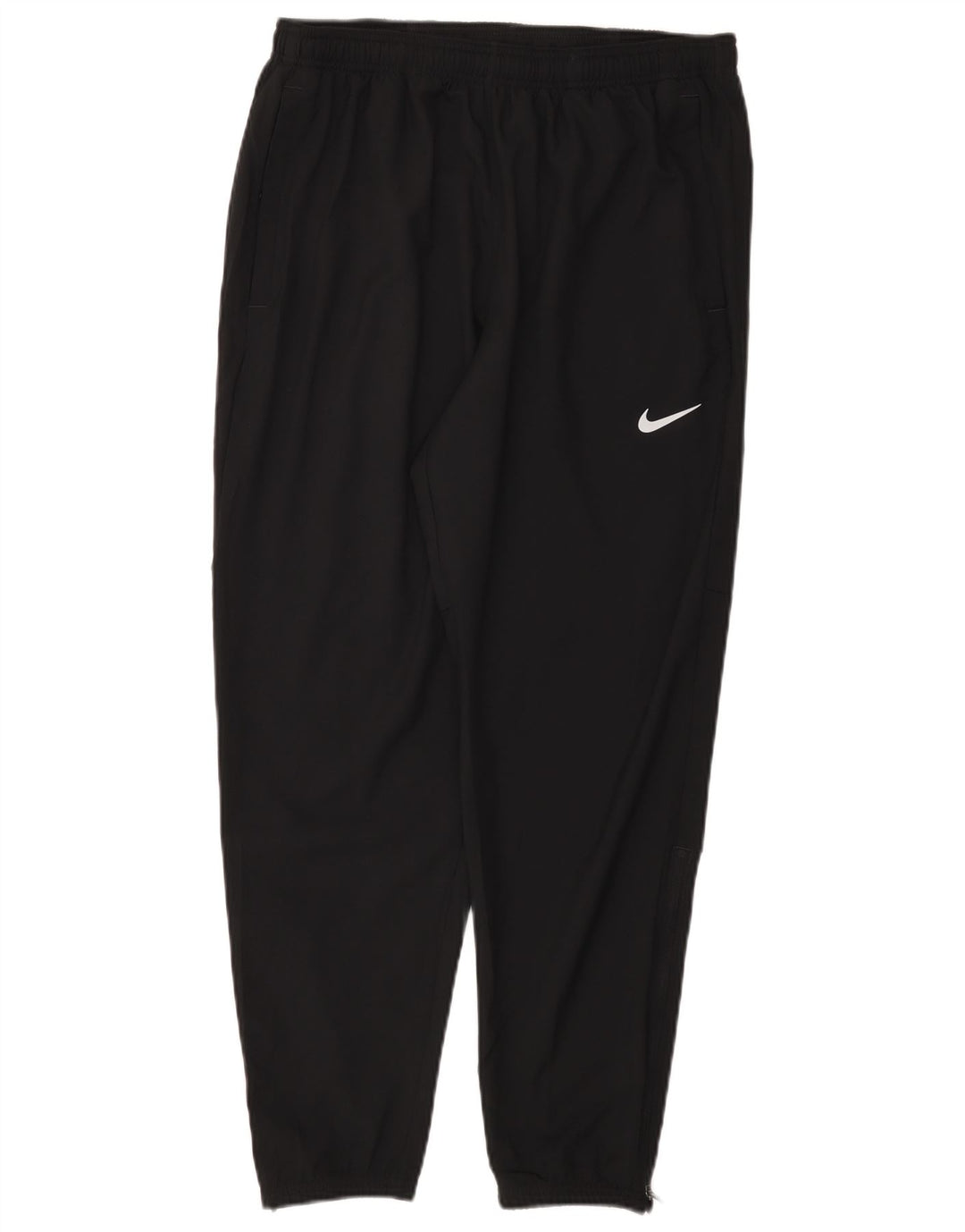 Pantalon de survêtement Nike Dri Fit pour femme UK 16 Large Noir Polyester