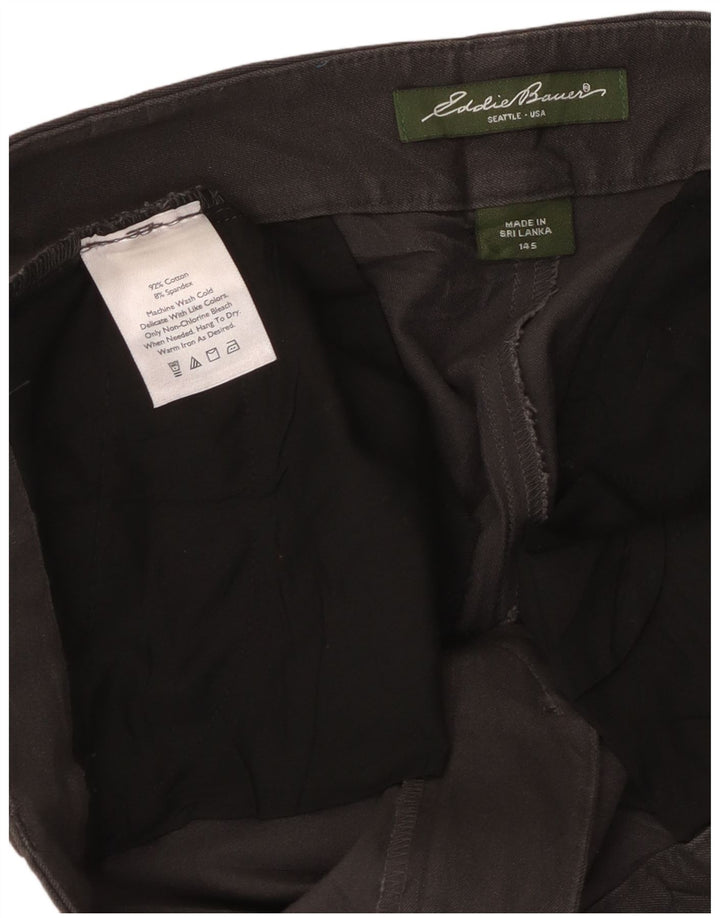 EDDIE BAUER Pantalon décontracté Mercer Fit pour femme US 14 XL W38 L31 Gris