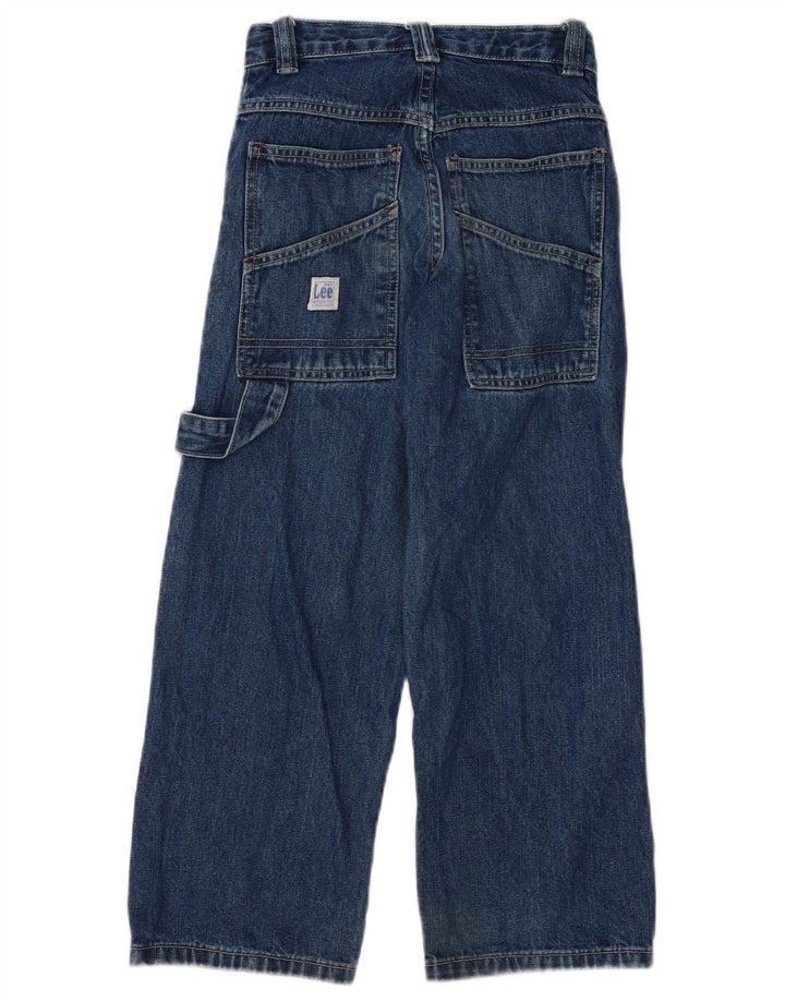 LEE Jean large pour garçon 7-8 ans W24 L23 Bleu
