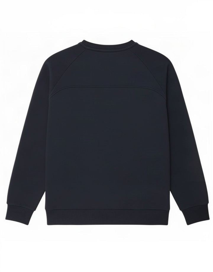 Adidas Sweat-Shirt Homme Bleu Marine Moyen Coton