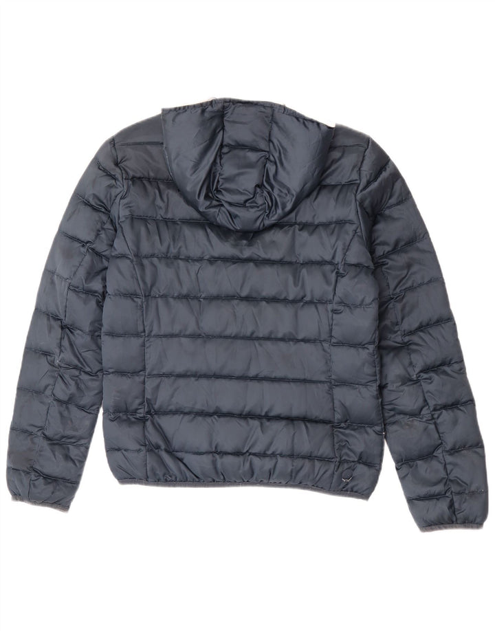 Colmar Veste matelassée à capuche pour femme IT 44 Bleu marine moyen Polyester