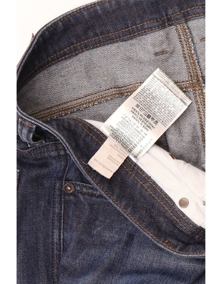 Diesel Jean Droit Homme W36 L32 Bleu Coton
