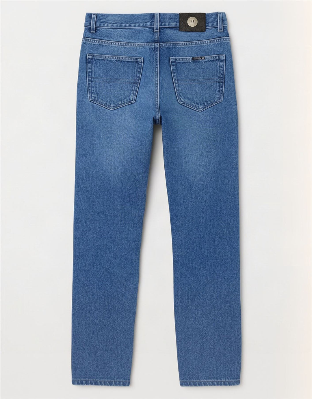Trussardi Jean Fuselé W33 L32 Bleu Coton Homme
