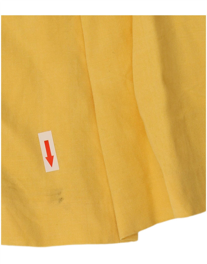 Roccobarocco Robe trapèze pour femme UK 10 Petit Jaune