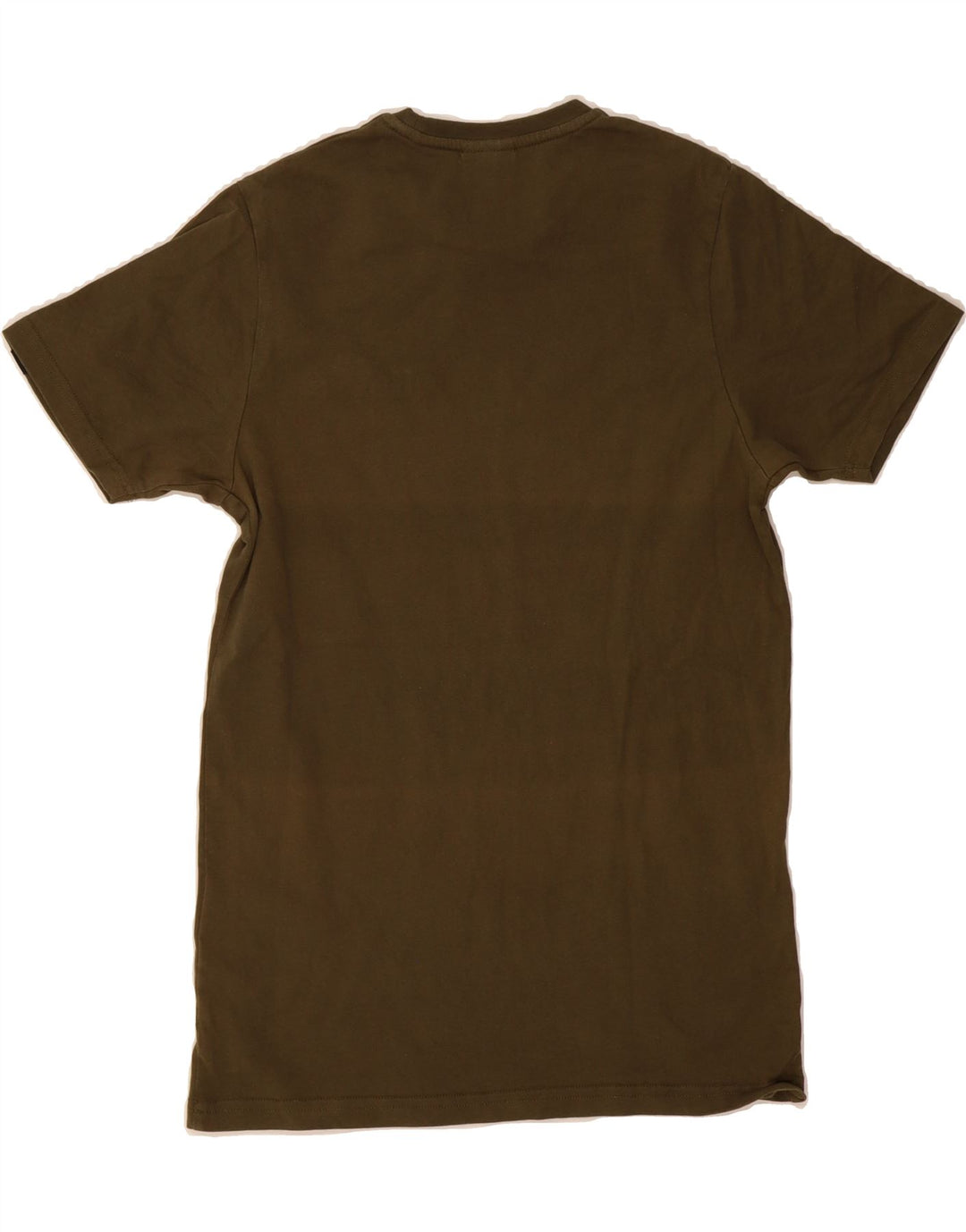ELLESSE Mens T-Shirt Top Medium Khaki Cotton Vintage Ellesse and Second-Hand Ellesse from Messina Hembry 