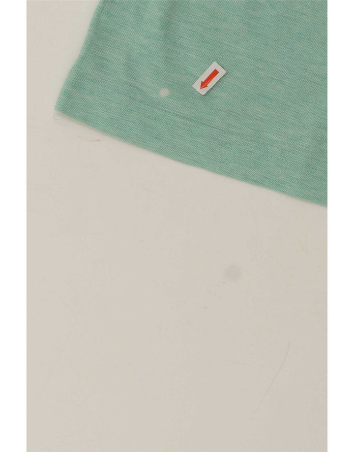 Sergio Tacchini Polo Homme Vert Moyen Moucheté Coton