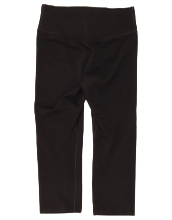 Nike Legging Capri Dri Fit Femme UK 6 XS Noir Polyester
