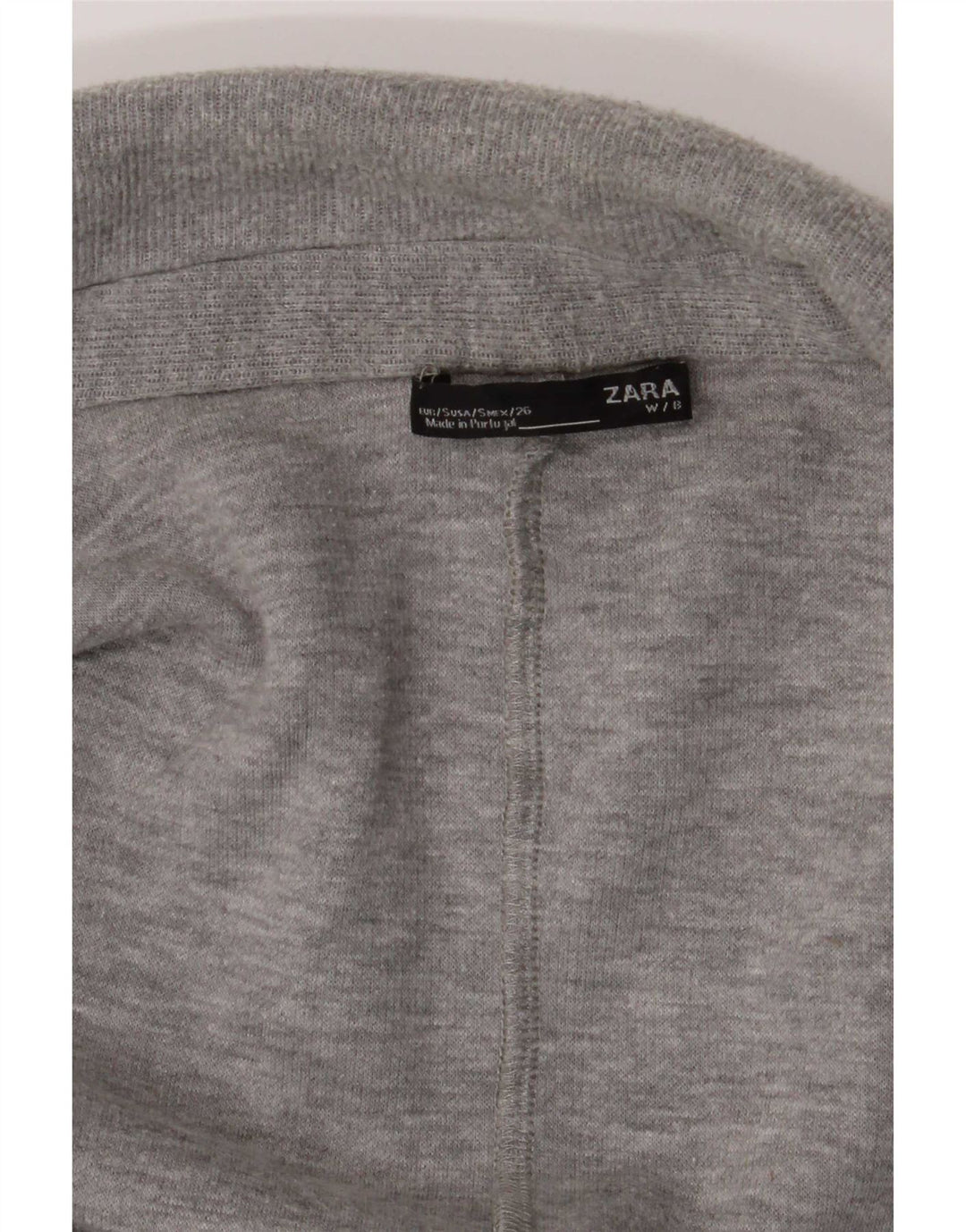 Zara Manteau ouvert pour femme UK 10 Small Gris