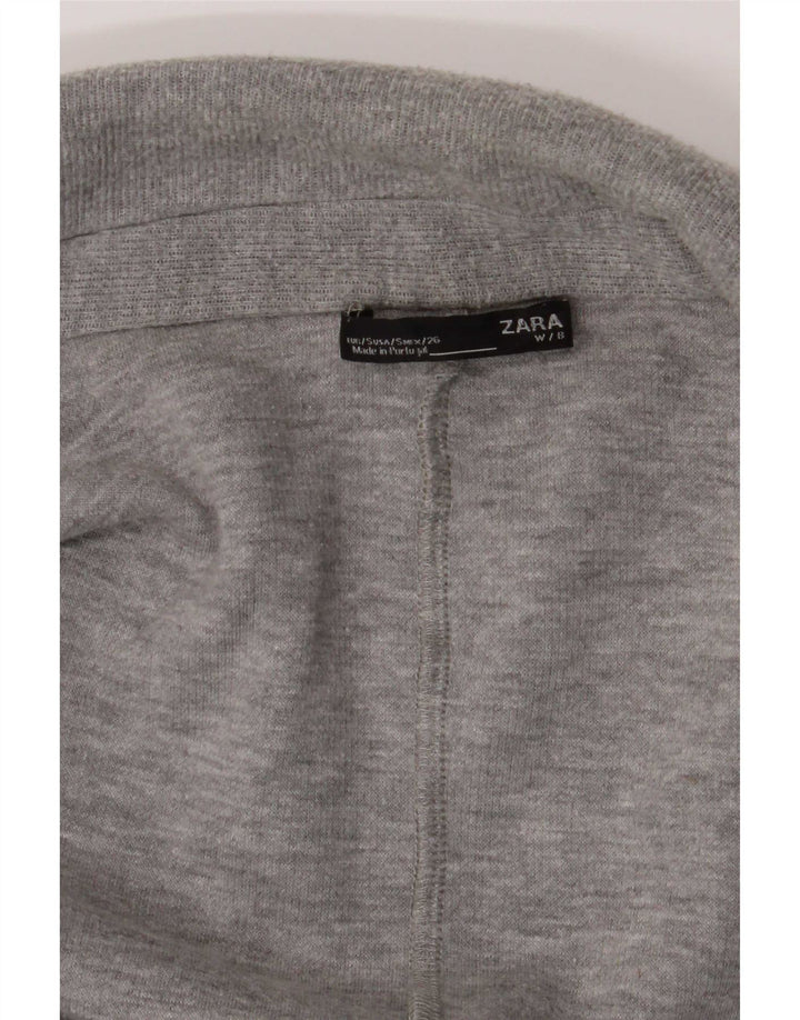 Zara Manteau ouvert pour femme UK 10 Small Gris