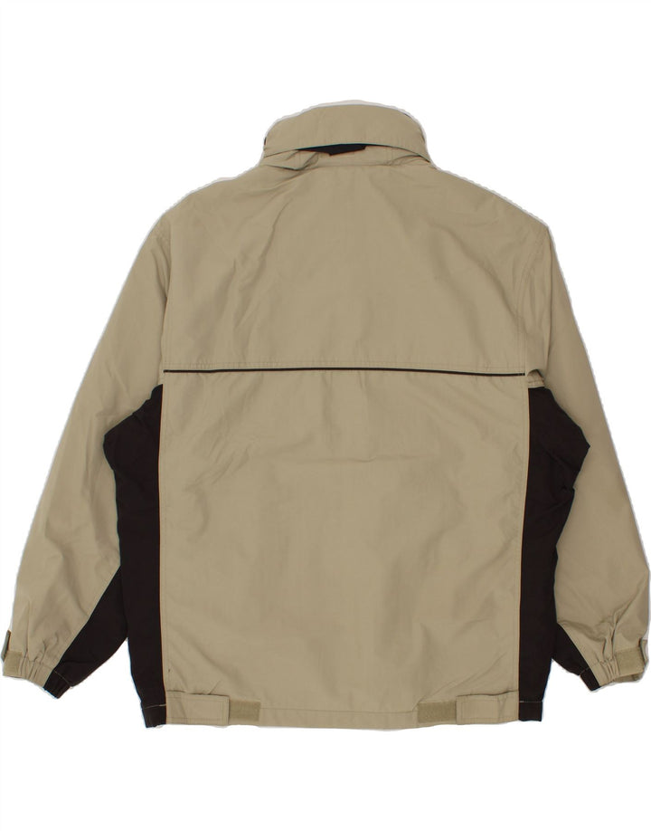 EDDIE BAUER Veste bomber surdimensionnée pour homme UK 36 Petit Kaki Colourblock