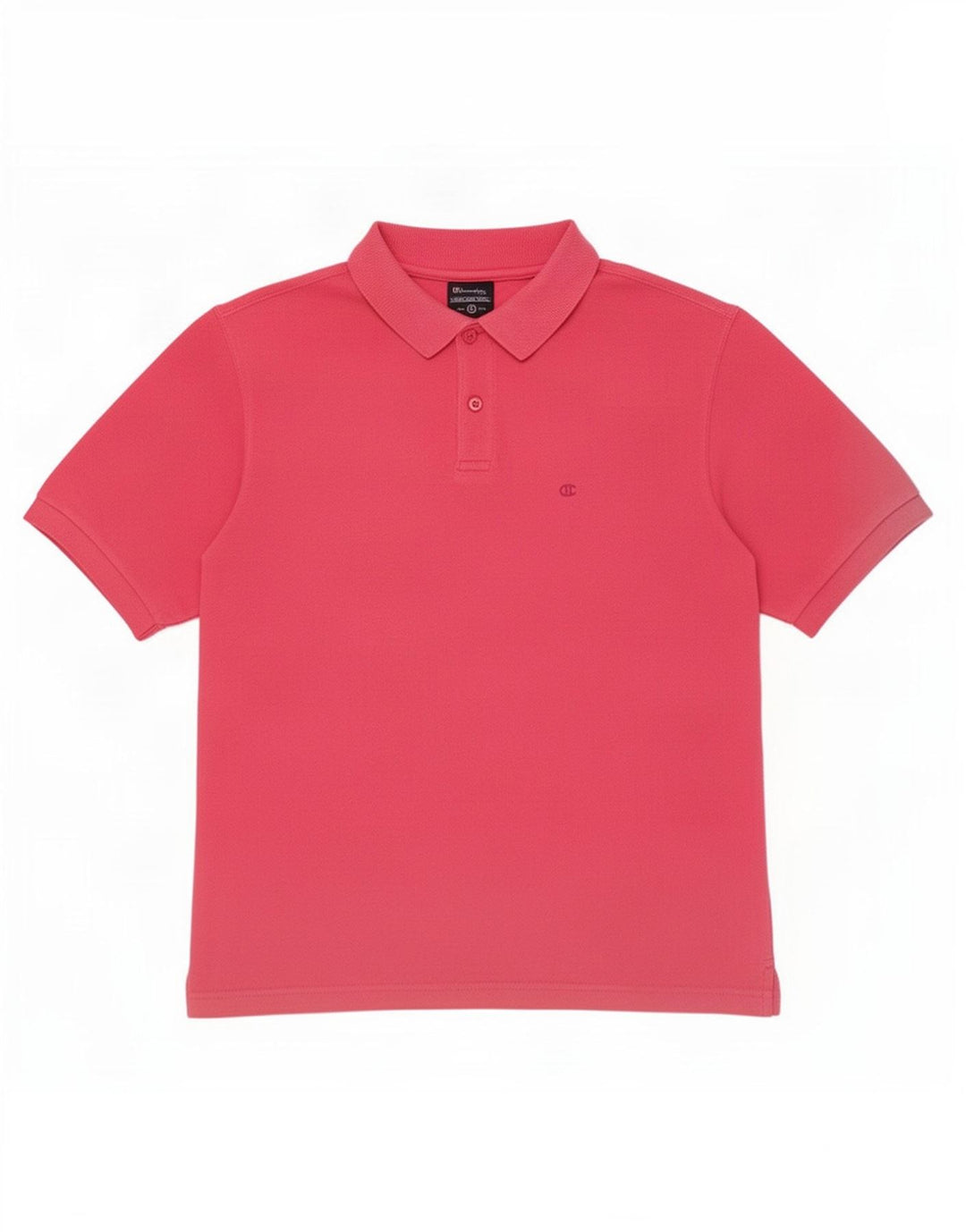 Champion Polo Homme Rose Moyen Coton