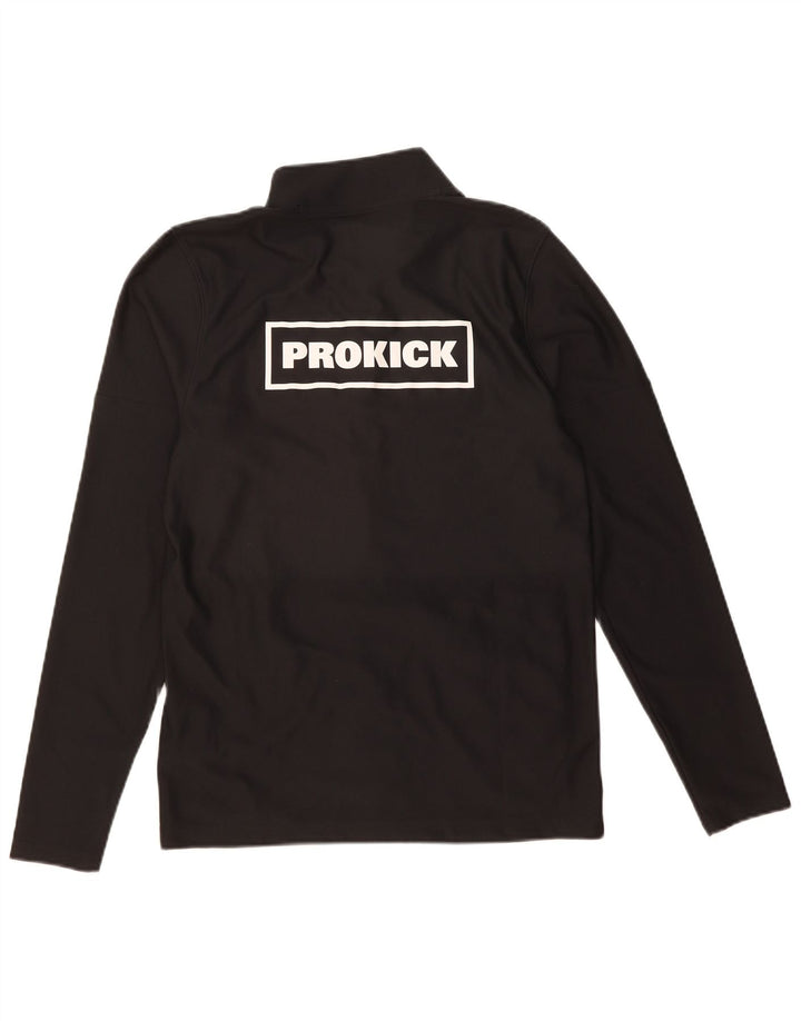 UNDER ARMOUR Mens Graphic Tracksuit Top Jacket Small Black Polyester