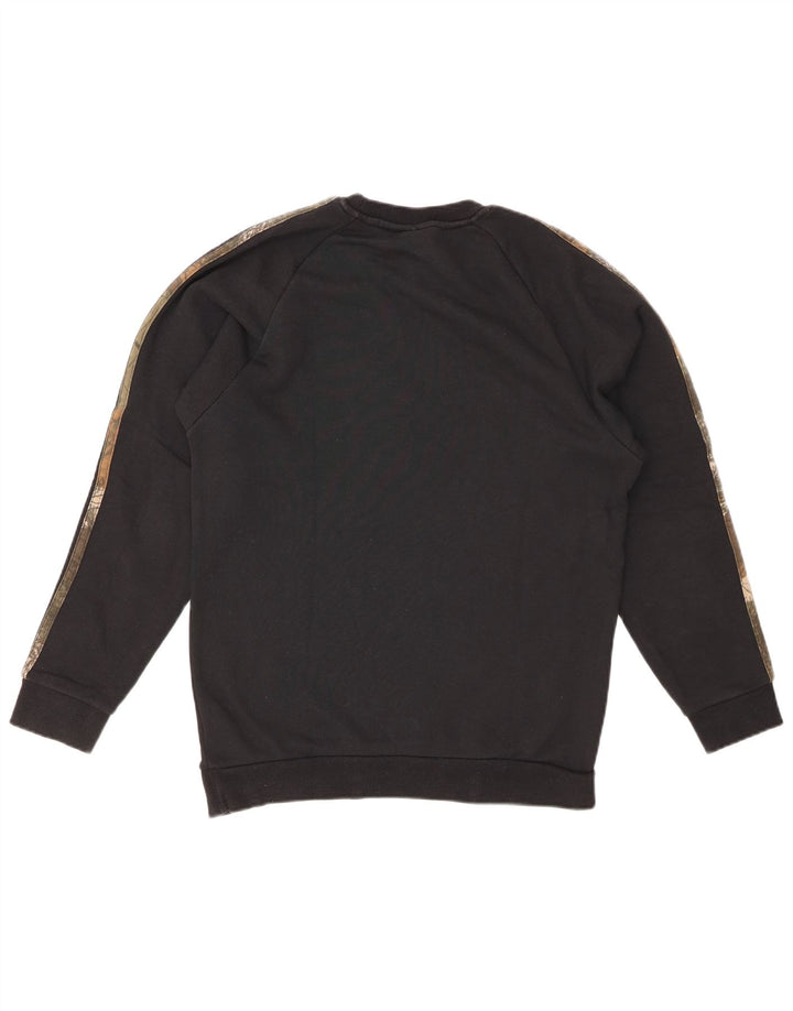 ADIDAS Sweat-shirt pour hommes Petit coton noir