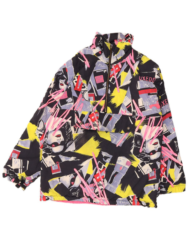 Olympia Veste de pluie graphique pour homme UK 40 Large Multicolore Colourblock