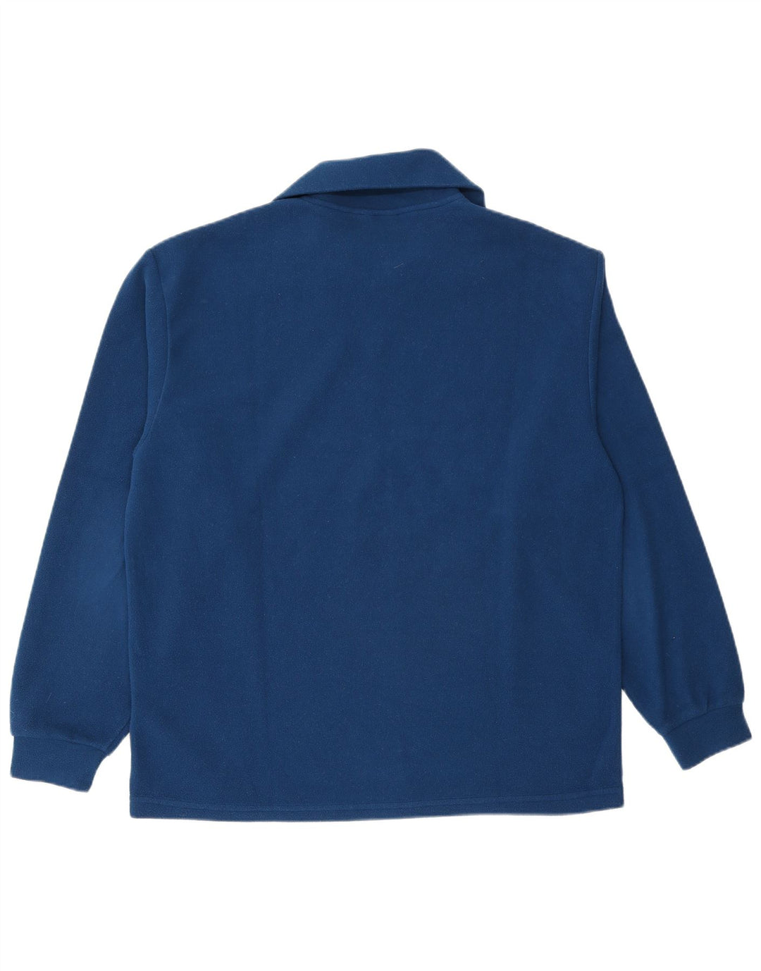 Invicta Pull polaire à col zippé pour homme, grand bleu, polyester