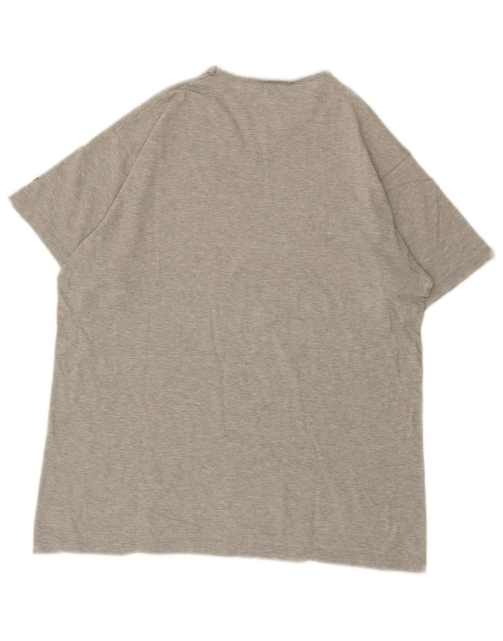 Levi's T-Shirt Top Homme Gris Moyen Moucheté Coton