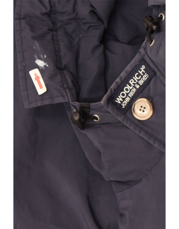 Woolrich Veste matelassée à capuche pour garçon 9-10 ans Bleu marine