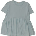 Zara Femme Chemisier Top UK 12 Bleu Moyen Coton