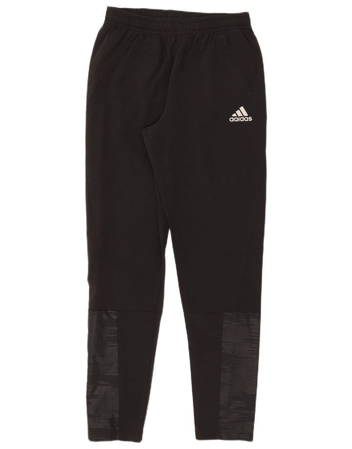 Adidas Pantalon de Survêtement Garçon 15-16 ans Noir Polyester