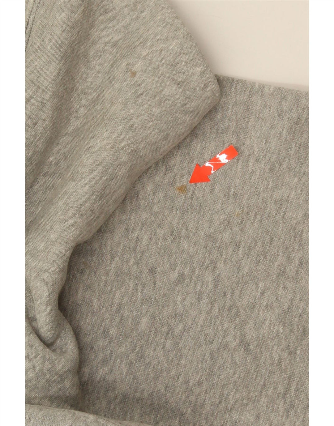 Nike Pull à capuche en coton moucheté gris moyen pour homme
