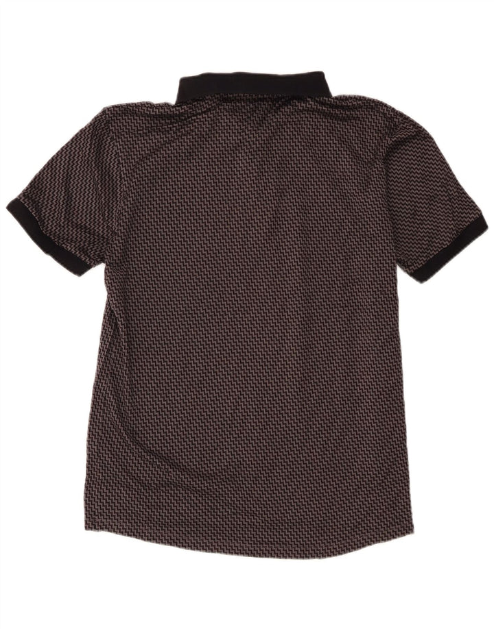 Hugo Boss Polo Homme Gris Moyen Chevron Coton