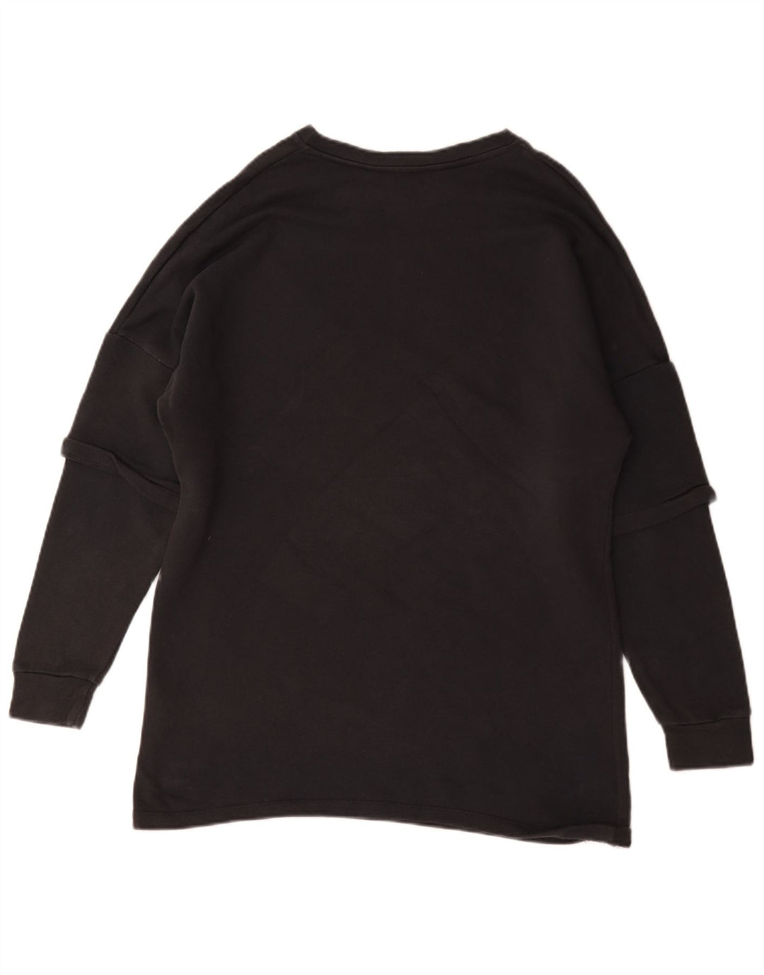 Zara Homme Sweatshirt Jumper Petit Coton Noir