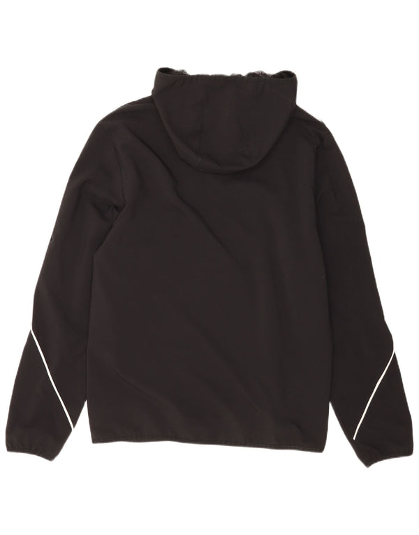 Adidas Veste de survêtement à capuche graphique pour homme Petit noir Polyester
