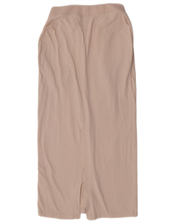 Zara Femme Jupe Maxi Régulière Petit W26 Beige