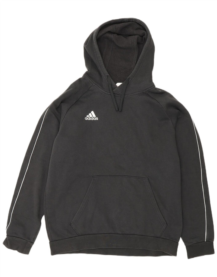 Adidas Pull à capuche pour homme Grand coton noir