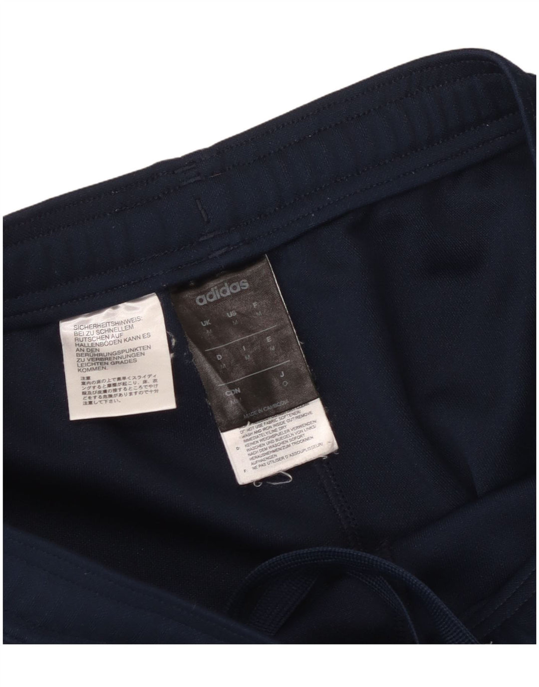 Adidas Pantalon de Survêtement Climalite Homme Bleu Marine Moyen Polyester