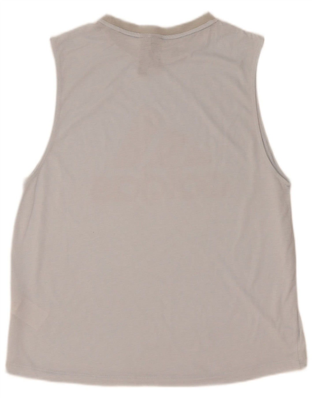 Adidas Débardeur Graphique Femme UK 12/14 Bleu Moyen Polyester