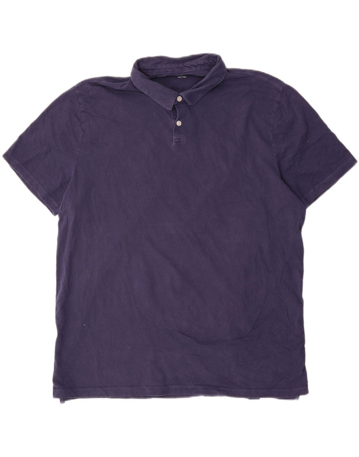 Polo Homme Gap XL Bleu Marine Coton