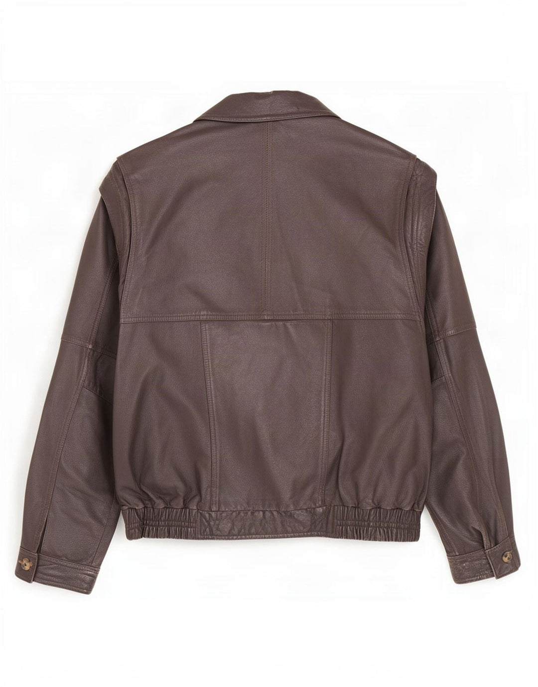 veste en cuir homme vintage UK 42 XL Marron