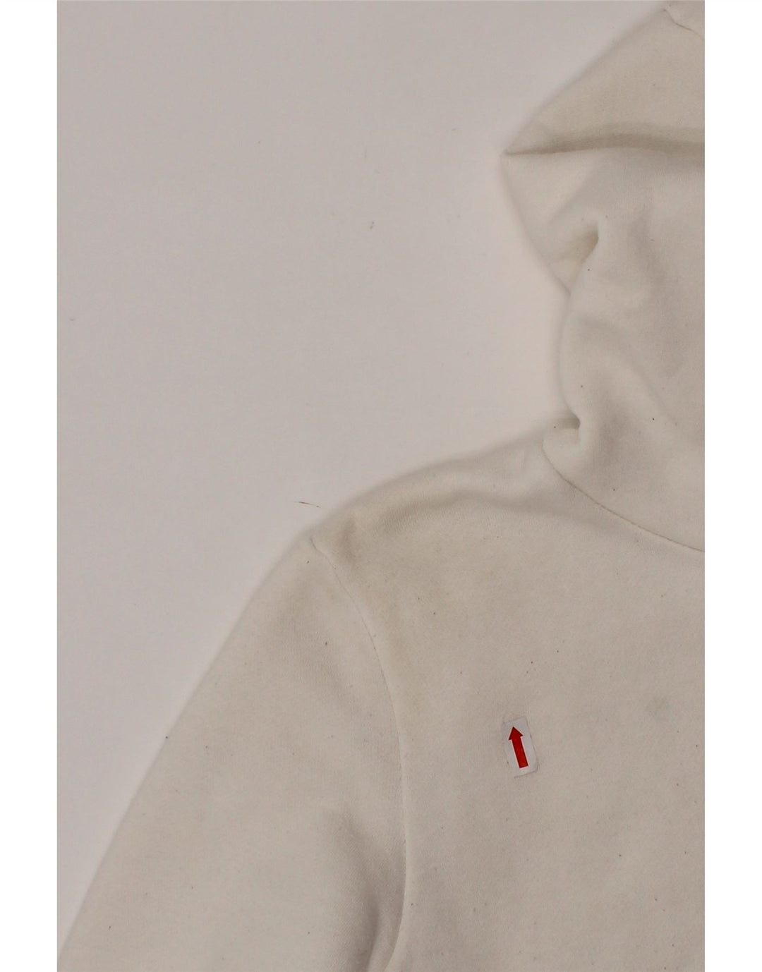 FILA Pull à capuche garçon 9-10 ans Blanc Coton