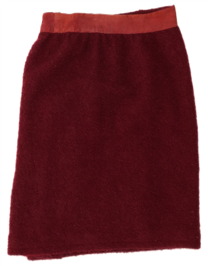 Alberta Ferretti Jupe droite W30 pour femme Bordeaux moyen