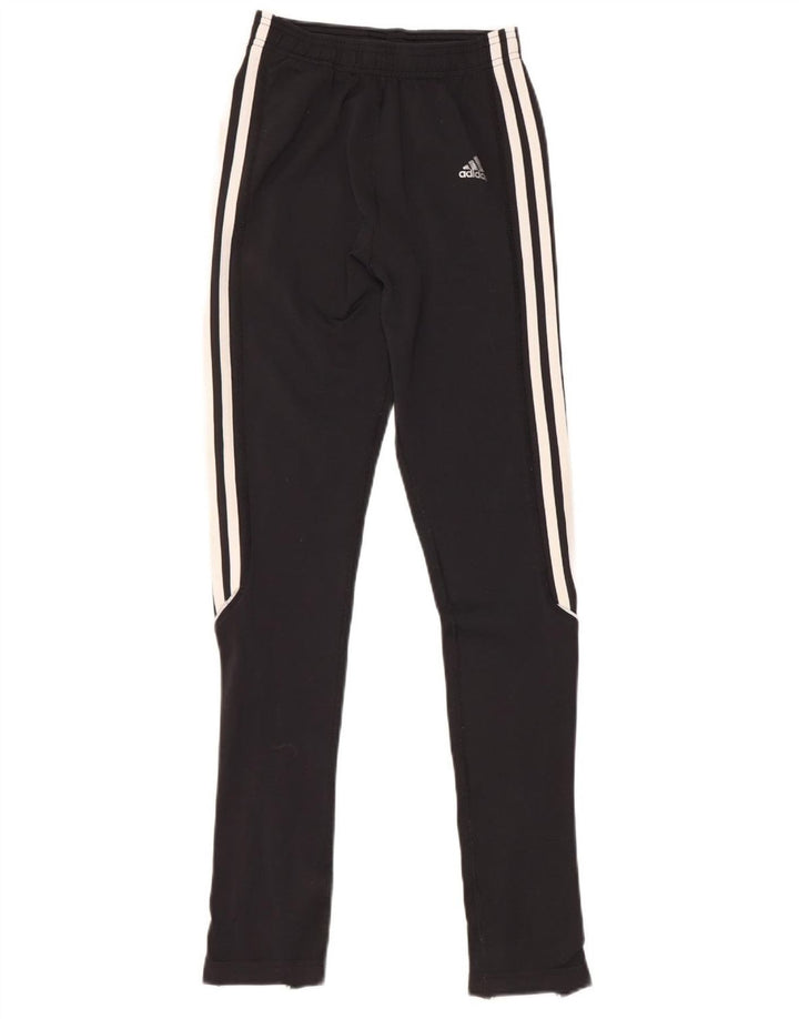 ADIDAS Pantalon de survêtement Climalite pour femme UK 10 Small Noir Polyamide