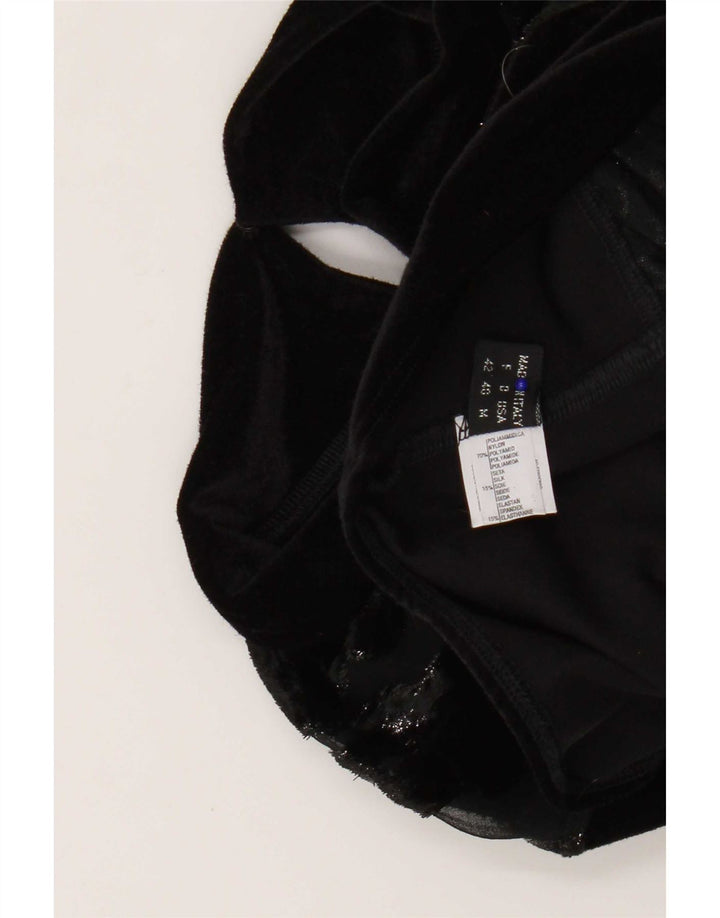 La Perla Body à manches longues pour femme EU 40 Medium Noir Floral Designer